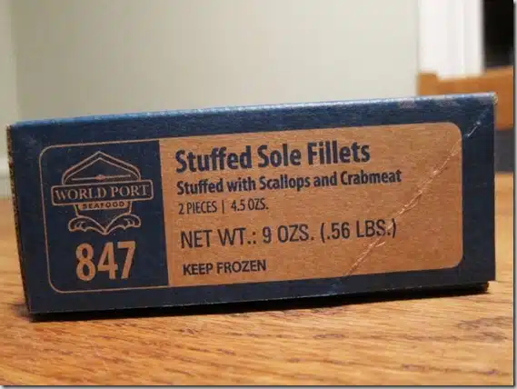 Stuffed Sole Fillets