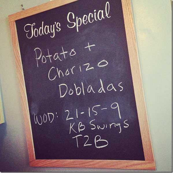 today's special