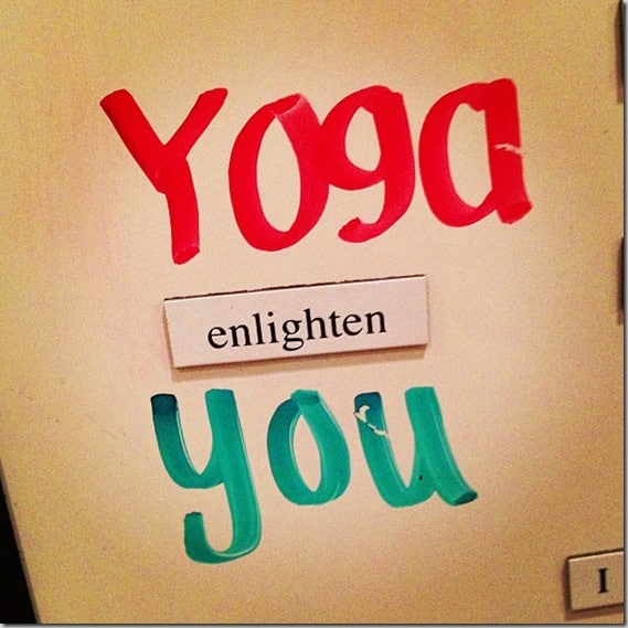 yoga enlighten you