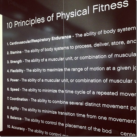 10 Principles of Physical Fitness