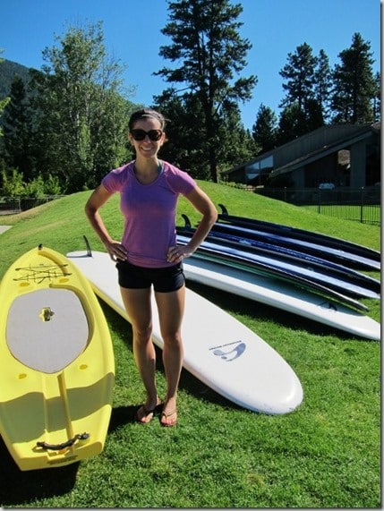 paddle boarding in Oregon