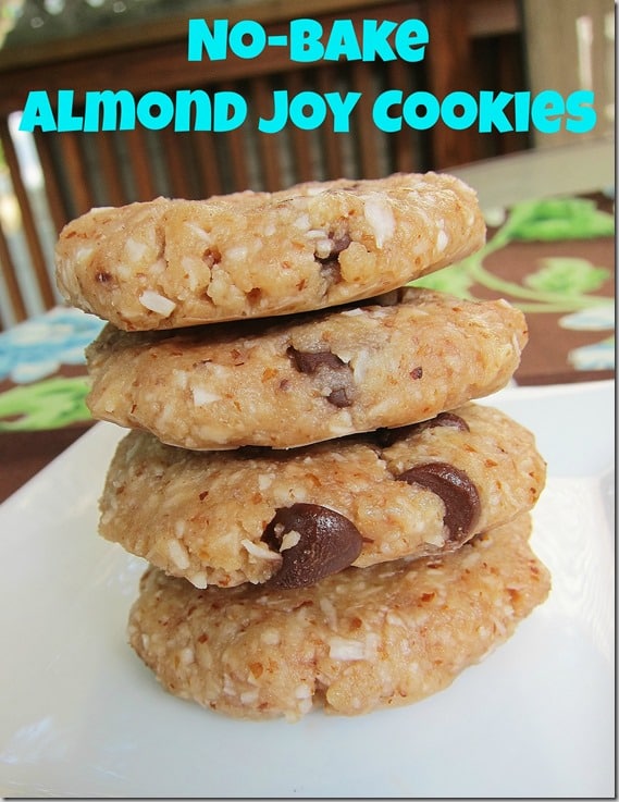 No-Bake Almond Joy fCookies