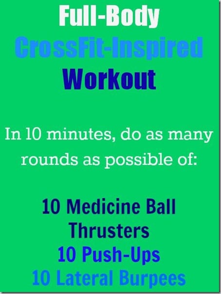 full-body CrossFit-inspired workout