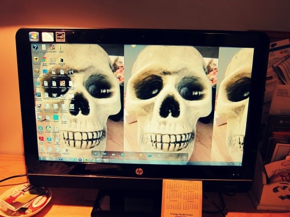 skull desktop