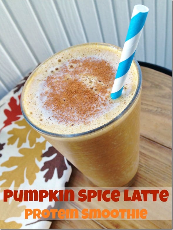 Pumpkin Spice Latte Smoothie