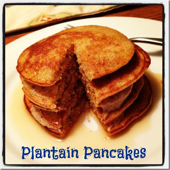 plantain pancakes