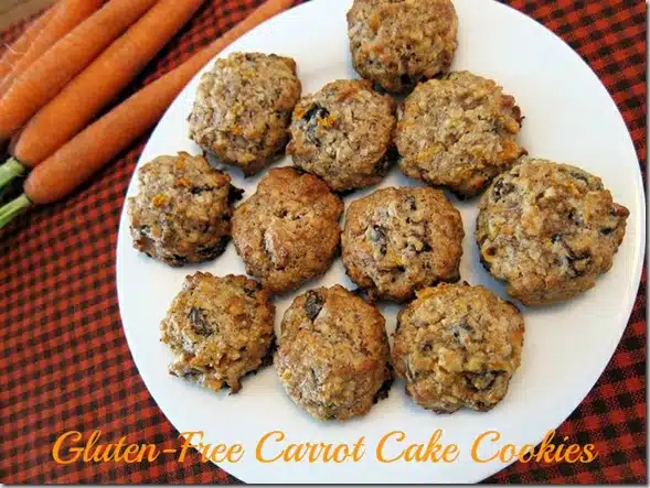 Gluten-Free Carrot Cake Cookies
