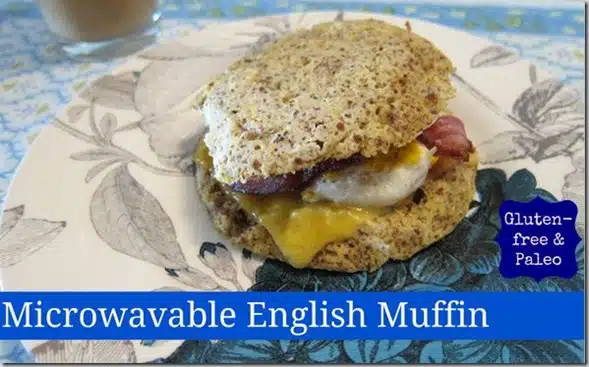 gluten-free microwave-able english muffin