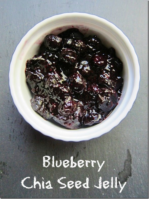 Blueberry Chia Seed Jelly 