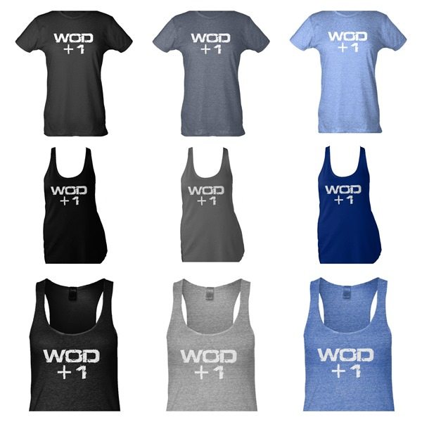 WOD 1 shirts 