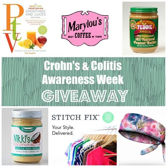 Crohn's & Colitis Awareness Week Giveaway