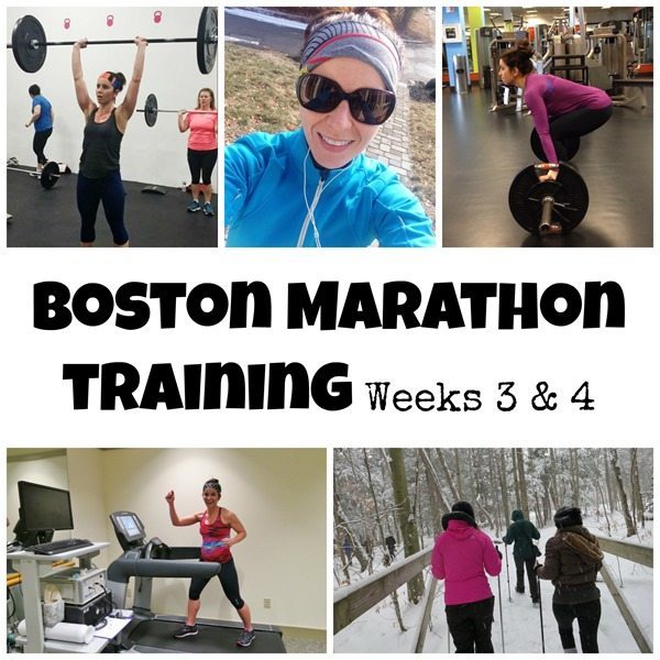 Boston Marathon Training weeks 3 and 4