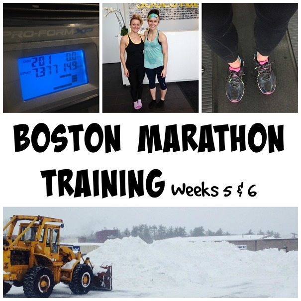 boston marathon training weeks 5 and 6