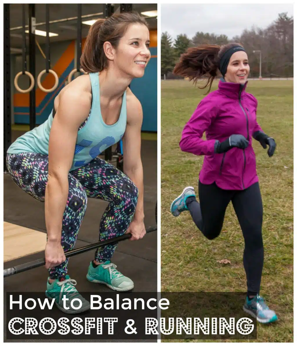 how to balance crossfit and running