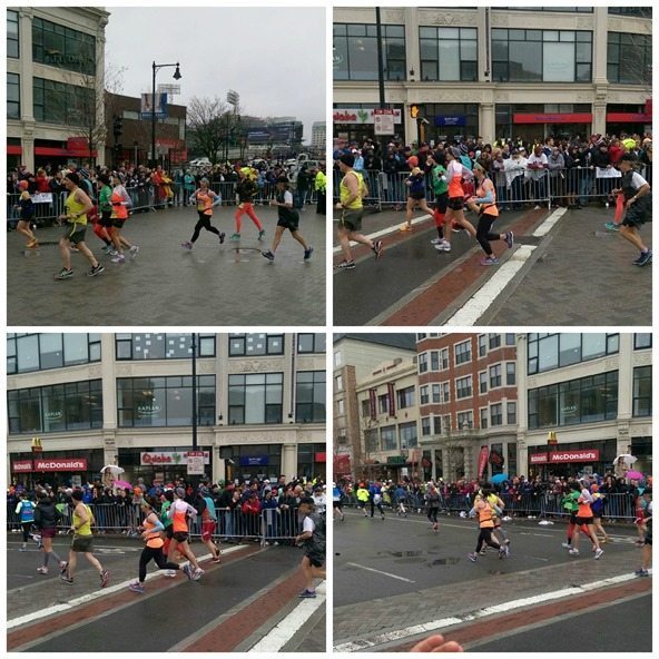 Boston Marathon Kenmore Square