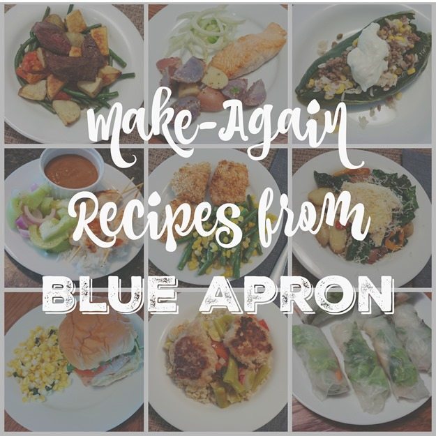 make-again recipes from Blue Apron