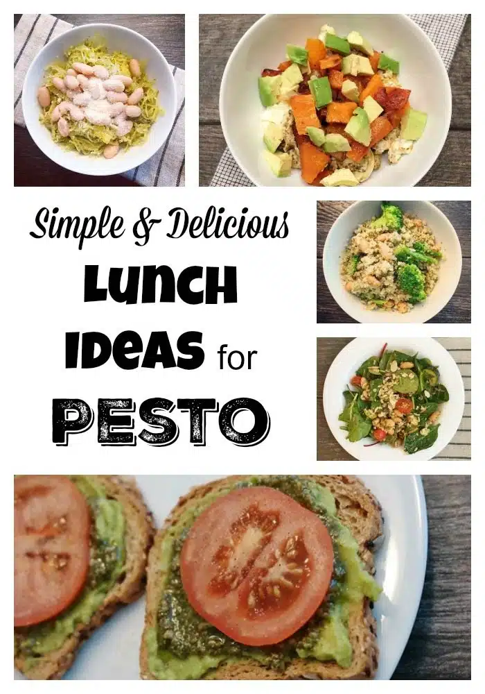 Simple & Delicious Lunch Ideas for Store-Bought Pesto