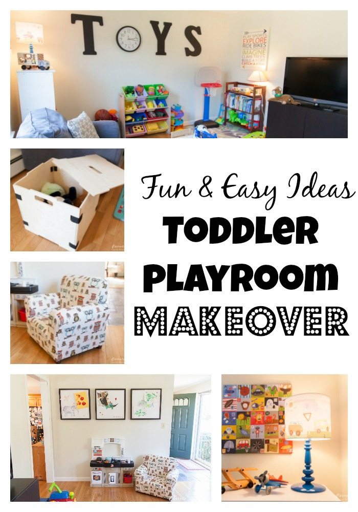 fun & easy ideas for a toddler playroom makeover