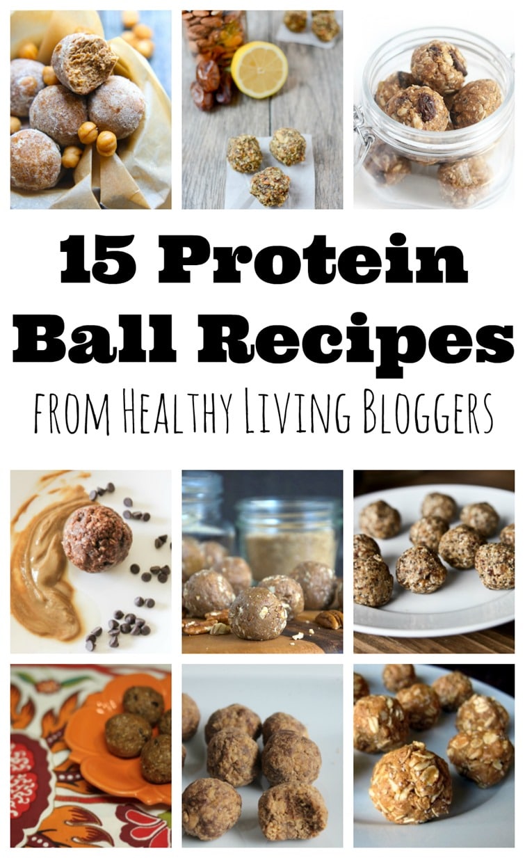 Protein Ball Recipes from Healthy Living Bloggers
