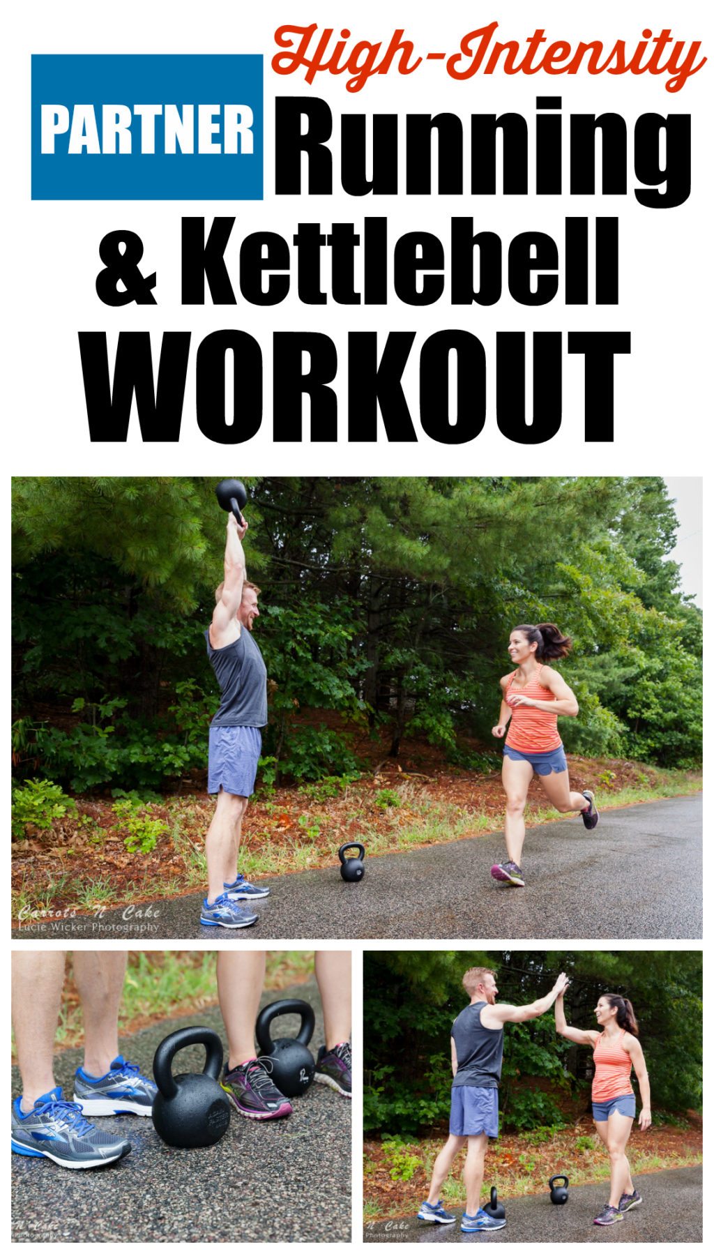 Partner Running & Kettlebell Workout