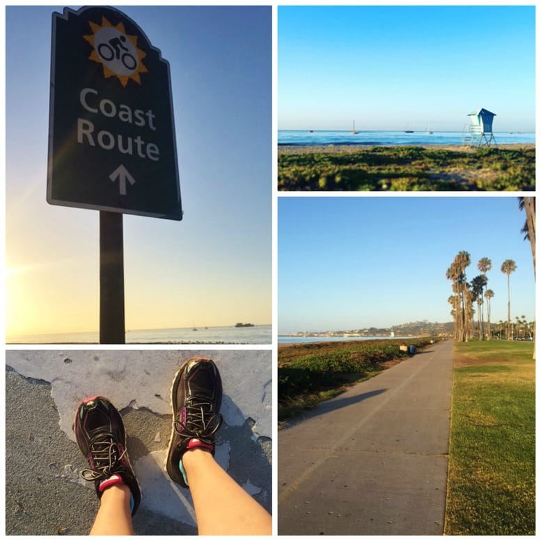 running in Santa Barbara