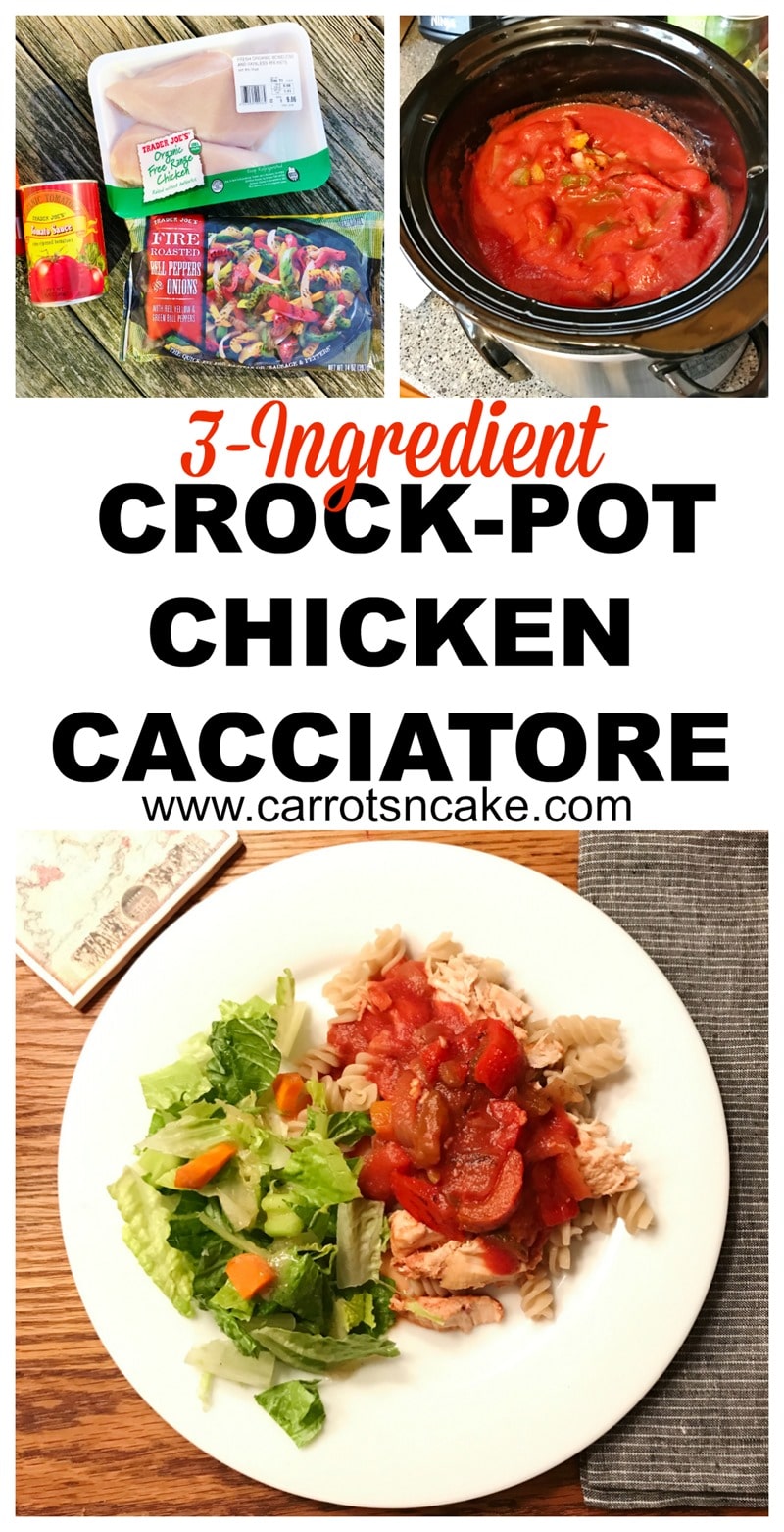 Crock-pot Chicken Cacciatore