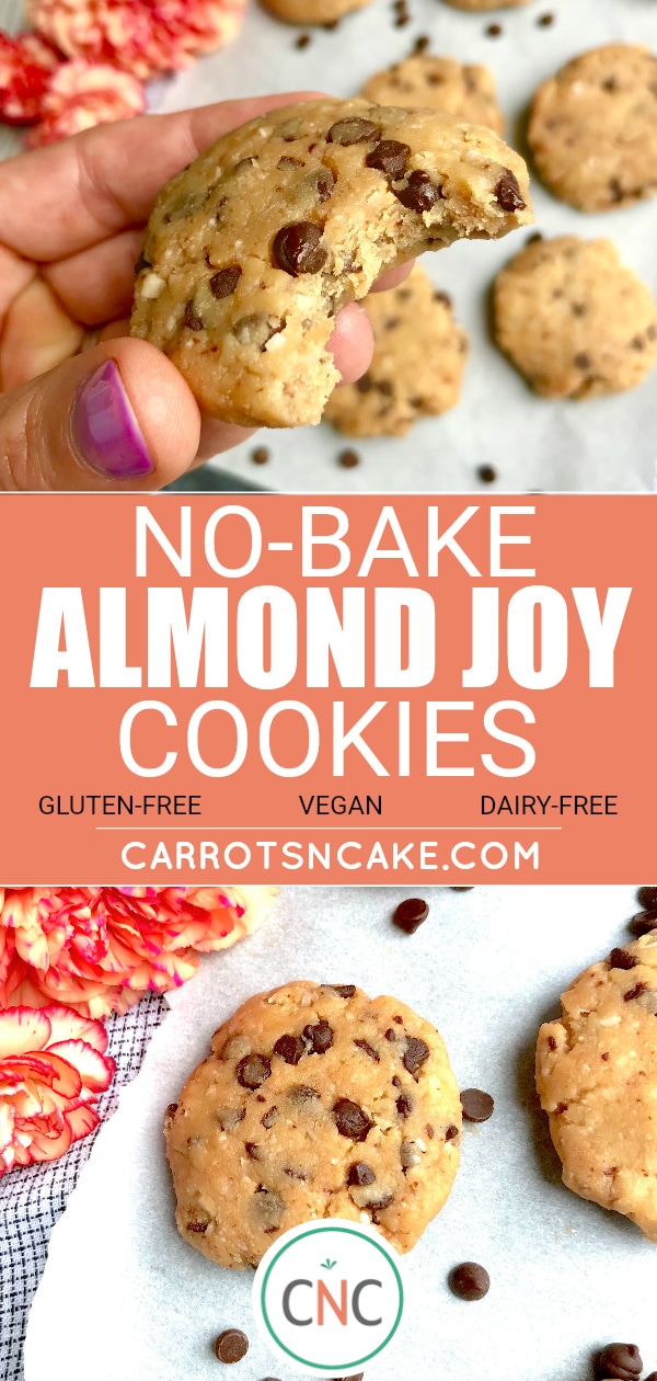 No-Bake Almond Joy Cookies