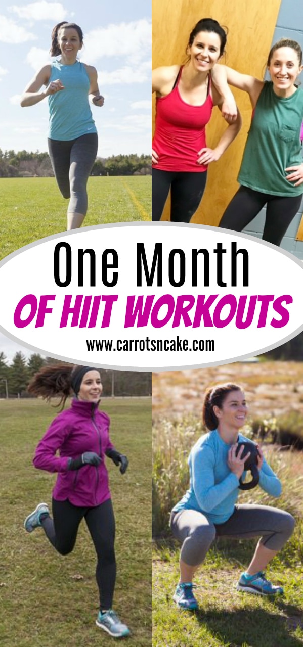 One Month of HIIT Workouts