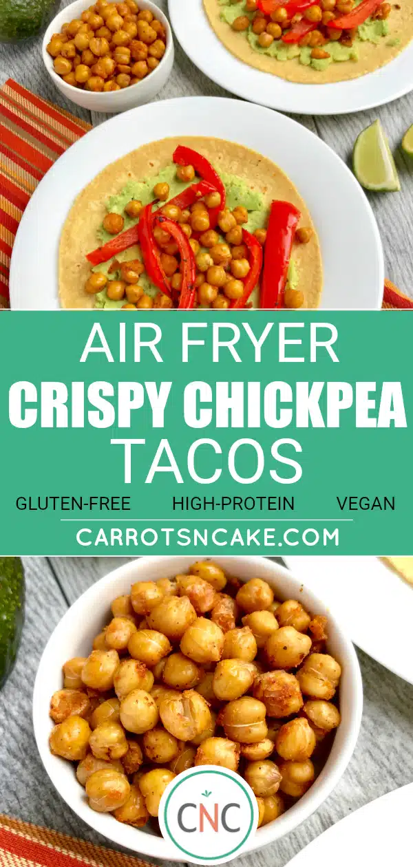 Air Fryer Chickpea Tacos