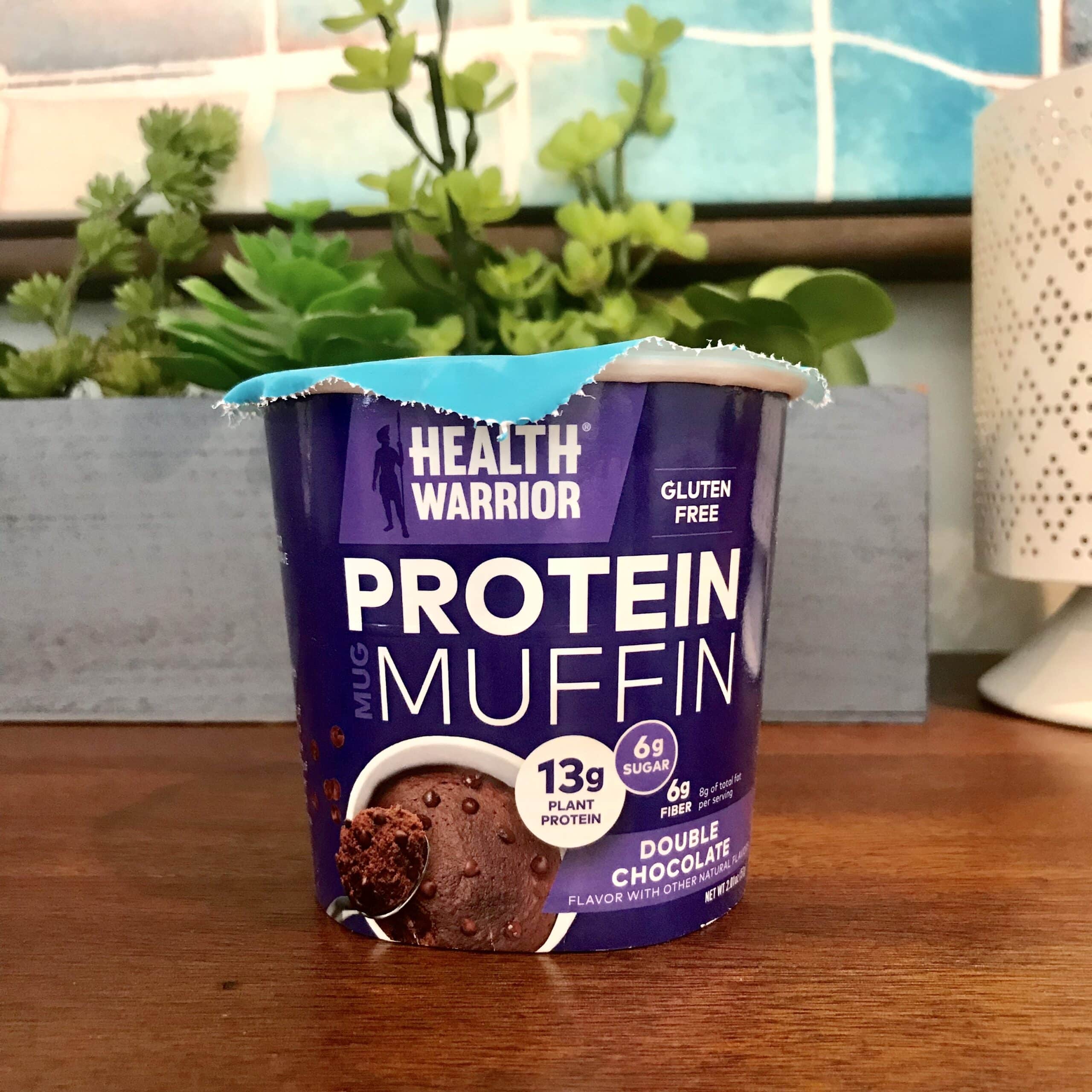 Double Chocolate Protein Muffin from Health Warrior gluten-free