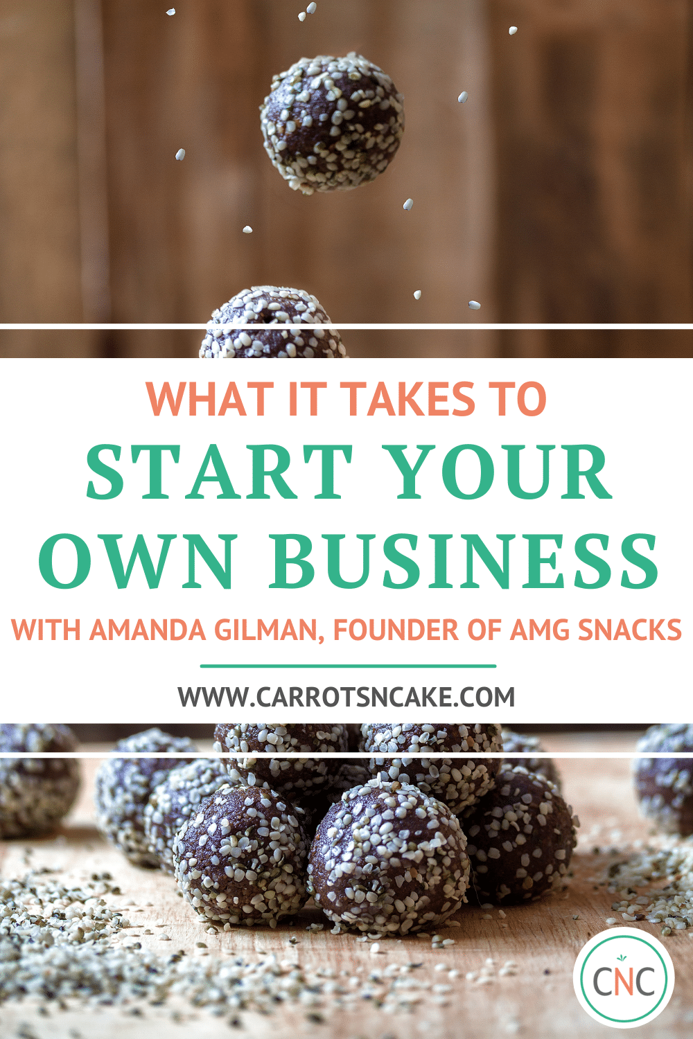 What it takes to start your own business with Amanda Gilman Founder of AMG Snacks